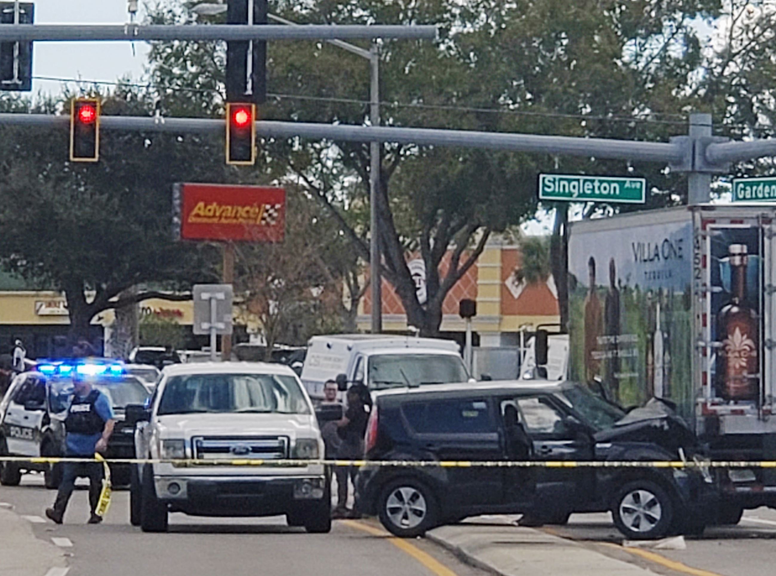 Traffic Crash at Garden St and Singleton Ave