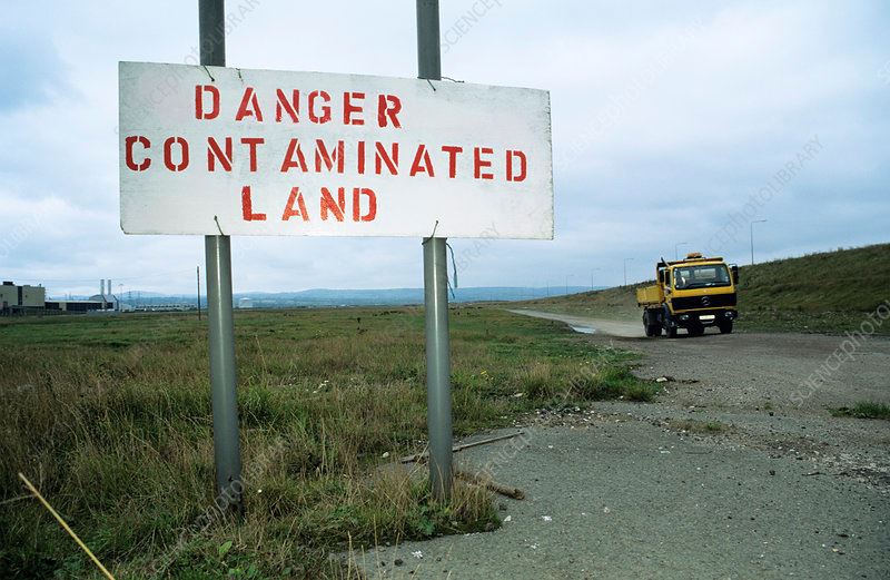 contaminated land