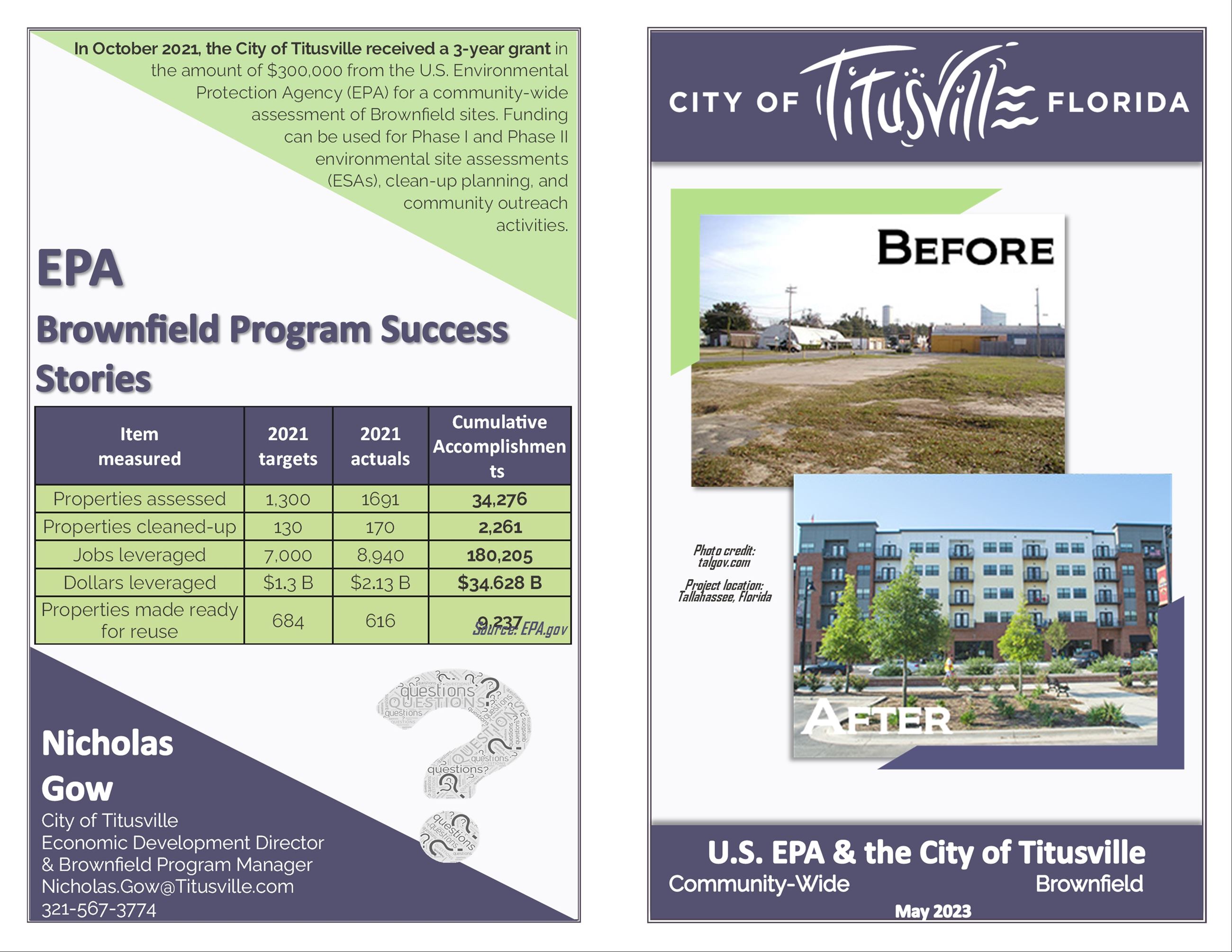 Brownfield Informational Brochure - 2023