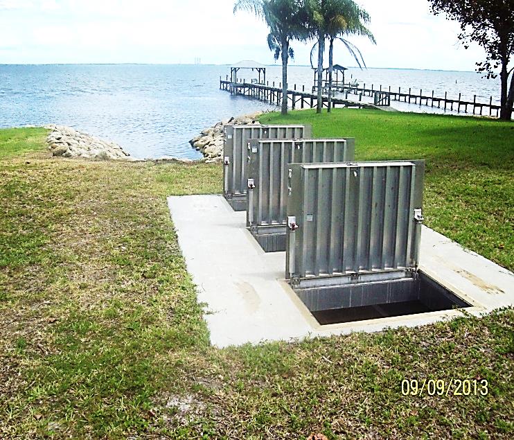 St. Johns Basin after the installation of a Nutrient Separating Baffle