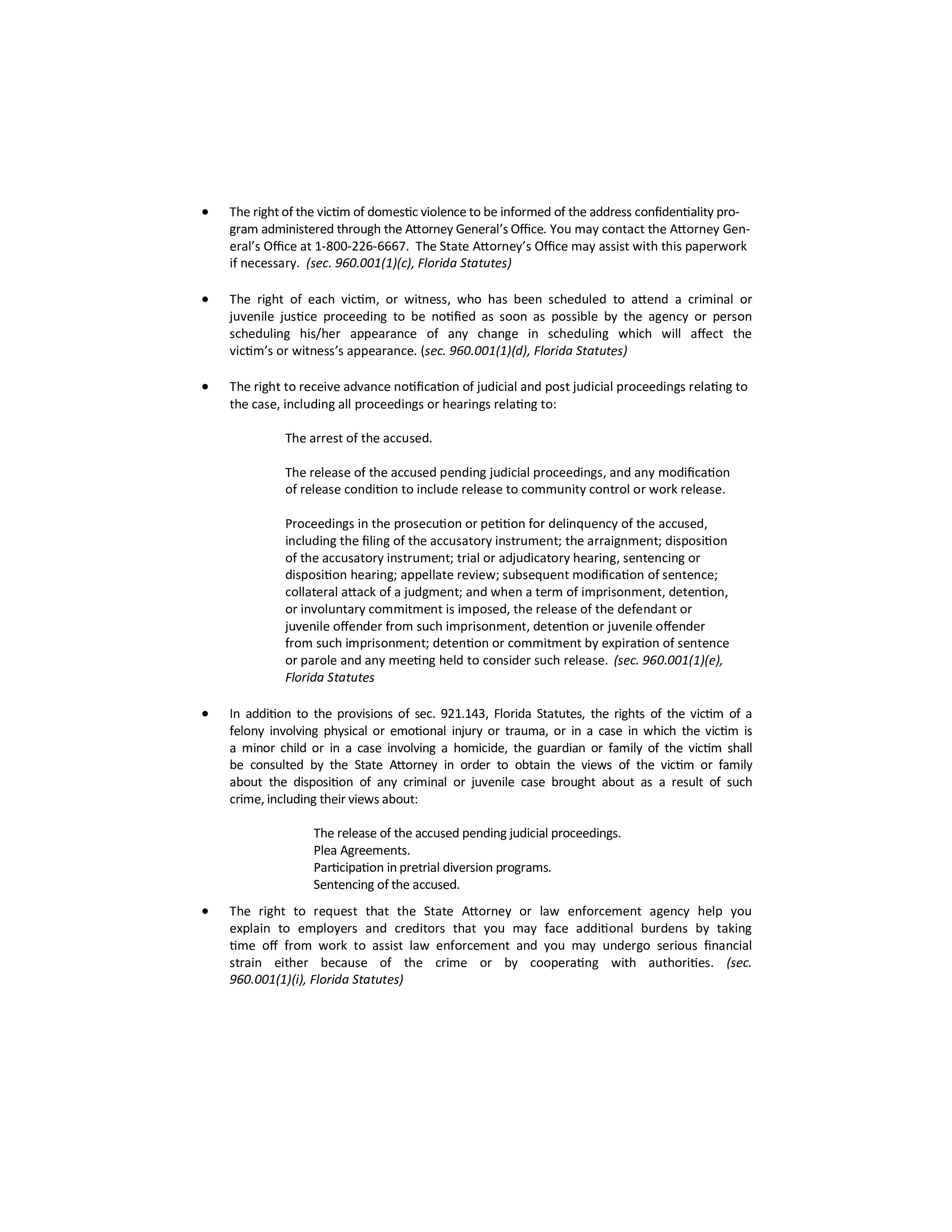 Victims Rights Brochure Page 9