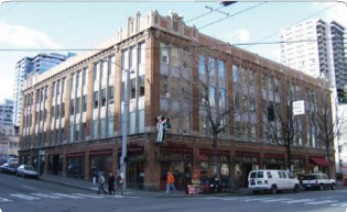 Corner View of a Building