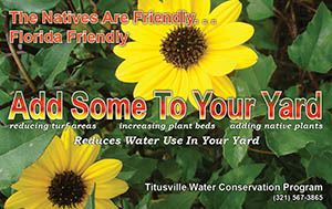 Add florida native plants to your yard conservation program 321-567-3865