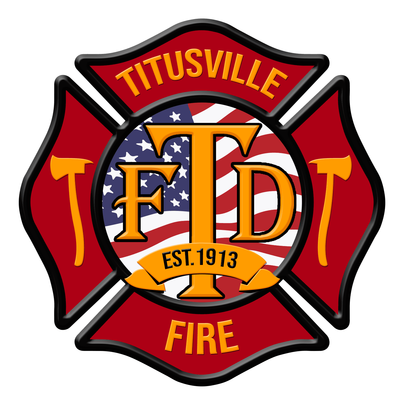 Titusville Fire Maltese Patch Updated 2022