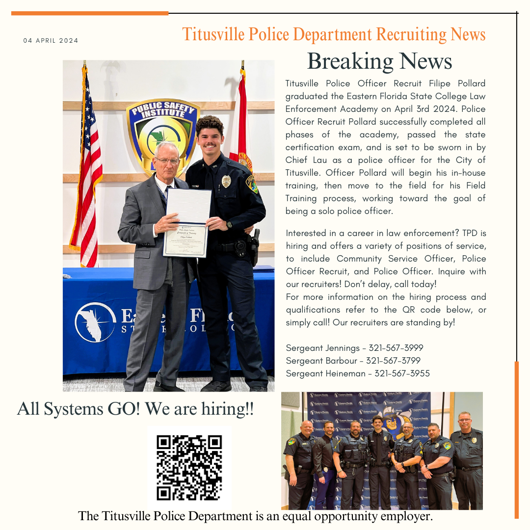 Recruiting announcement