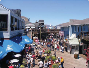 Buildings on the Pier