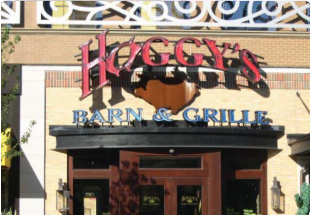 Hoggys Bar and Grille Wall-Mounted Sign
