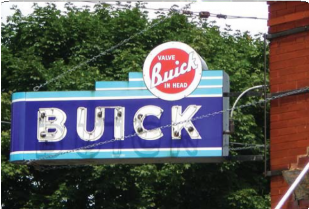 Buick Marquee Sign